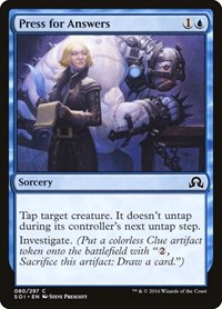 Press for Answers, Shadows over Innistrad