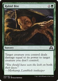 Rabid Bite, Shadows over Innistrad