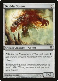 Oxidda Golem, Darksteel