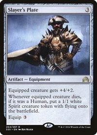 Slayer's Plate, Shadows over Innistrad