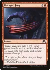 Uncaged Fury, Shadows over Innistrad
