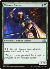 Veteran Cathar, Shadows over Innistrad