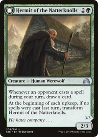 Hermit of the Natterknolls, Shadows over Innistrad