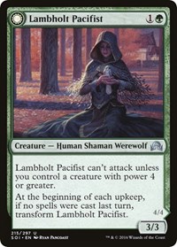 Lambholt Pacifist, Shadows over Innistrad
