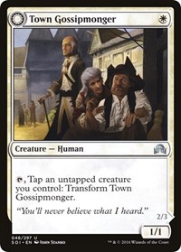 Town Gossipmonger, Shadows over Innistrad