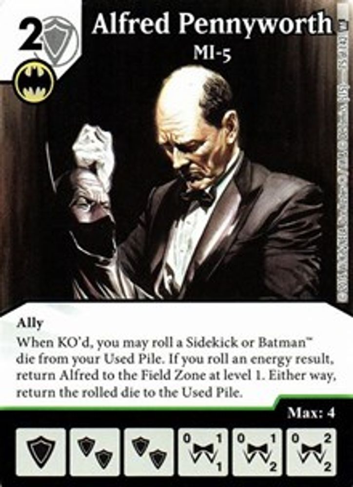 Alfred Pennyworth - MI-5, Standard, front