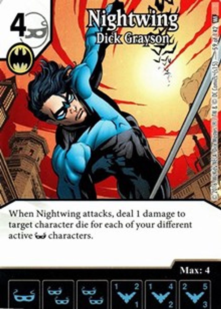 Nightwing - Dick Grayson, Standard, front
