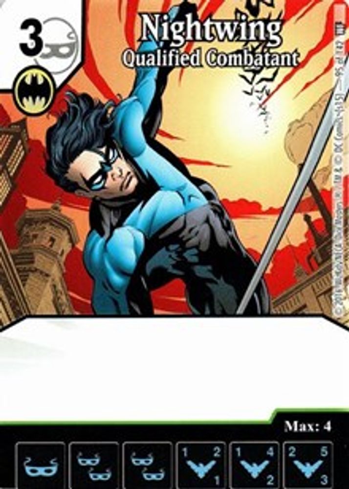 Nightwing - Qualified Combatant, Standard, front