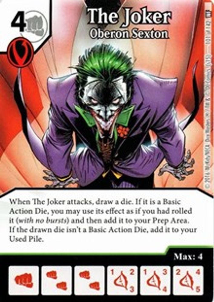 The Joker - Oberon Sexton, Standard, front