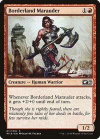 Borderland Marauder, Welcome Deck 2016