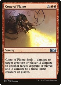 Cone of Flame, Welcome Deck 2016