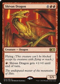 Shivan Dragon, Welcome Deck 2016