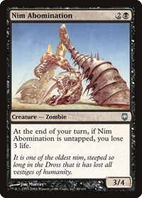 Nim Abomination, Darksteel