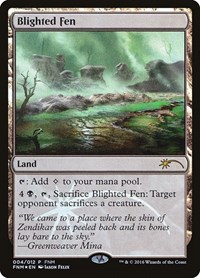 Blighted Fen, FNM Promos