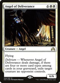 Angel of Deliverance, Prerelease Cards