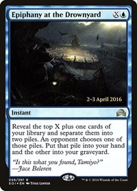 Epiphany at the Drownyard, Prerelease Cards