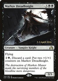 Markov Dreadknight, Prerelease Cards