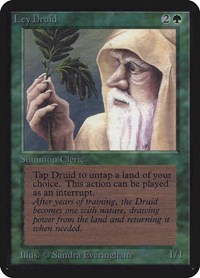 Ley Druid, Alpha Edition
