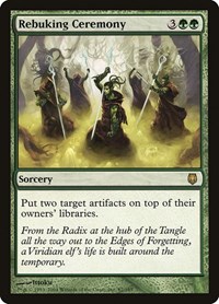 Rebuking Ceremony, Darksteel