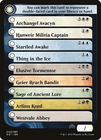 Checklist Card - (CH2) Shadows over Innistrad, Shadows over Innistrad