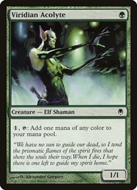 Viridian Acolyte, Darksteel