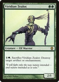 Viridian Zealot, Darksteel