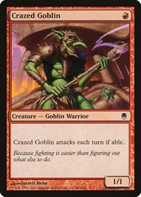 Crazed Goblin, Darksteel