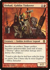 Slobad, Goblin Tinkerer, Darksteel