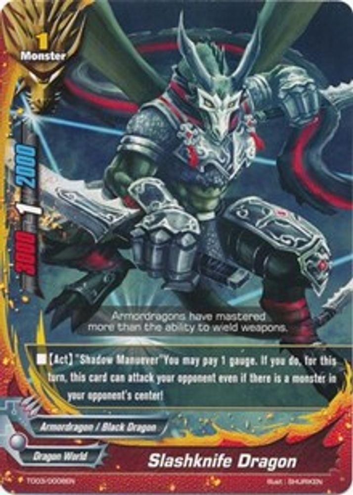 Slashknife Dragon, Standard, front