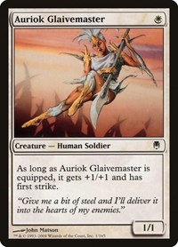 Auriok Glaivemaster, Darksteel