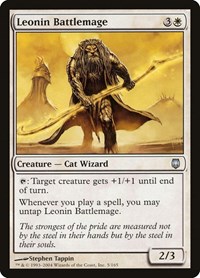Leonin Battlemage, Darksteel