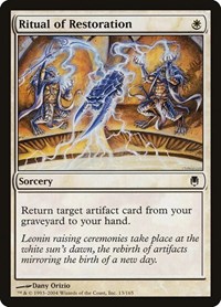Ritual of Restoration, Darksteel