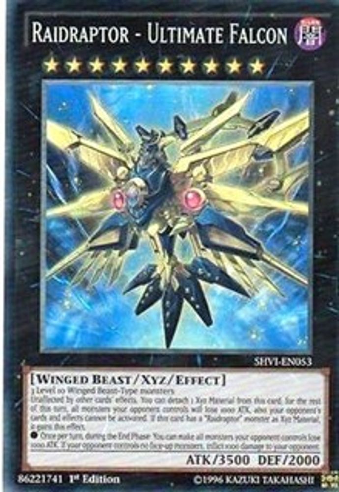 Raidraptor - Ultimate Falcon, 1st-edition, front