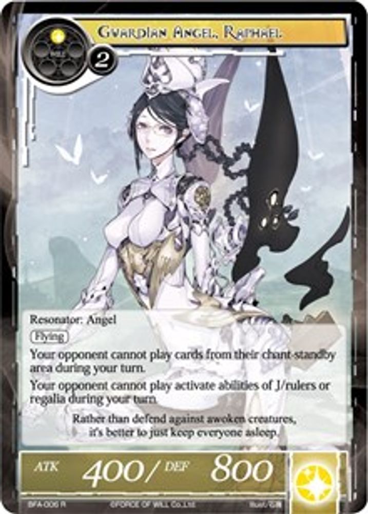 Guardian Angel, Raphael, Foil, front