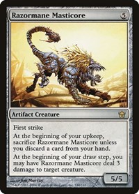Razormane Masticore, Fifth Dawn