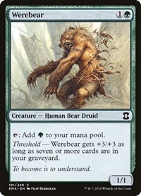 Werebear, Eternal Masters