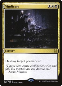 Vindicate, Eternal Masters