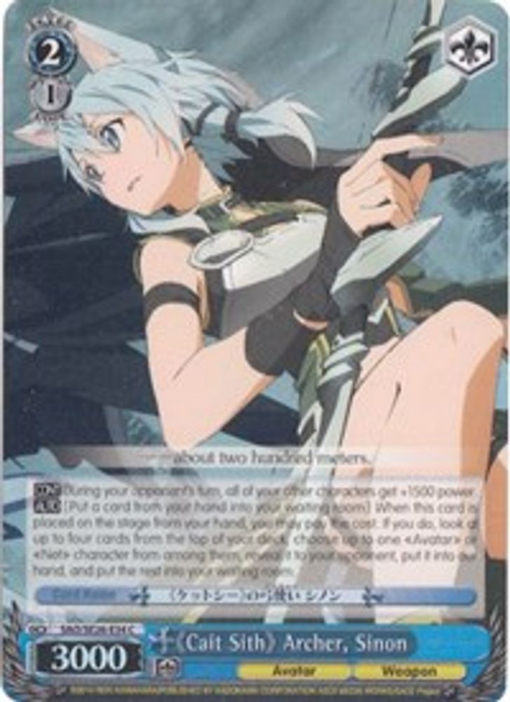 Cait Sith Archer, Sinon (Parallel Foil), Standard, front
