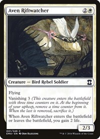 Aven Riftwatcher, Eternal Masters