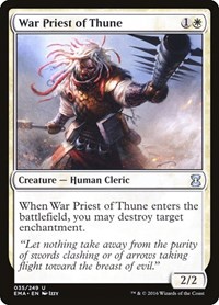 War Priest of Thune, Eternal Masters