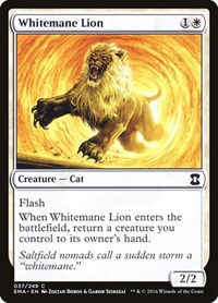 Whitemane Lion, Eternal Masters