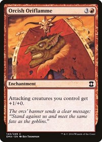 Orcish Oriflamme, Eternal Masters
