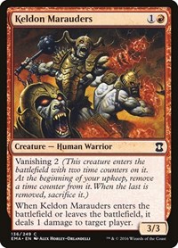 Keldon Marauders, Eternal Masters