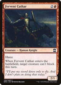 Fervent Cathar, Eternal Masters