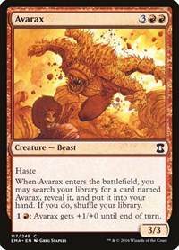 Avarax, Eternal Masters