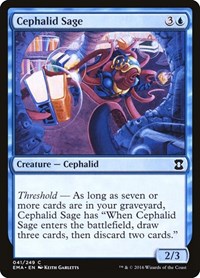 Cephalid Sage, Eternal Masters