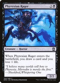 Phyrexian Rager, Eternal Masters