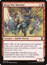 Mogg War Marshal, Eternal Masters