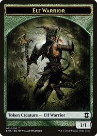 Elf Warrior Token, Eternal Masters