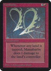Manabarbs, Alpha Edition